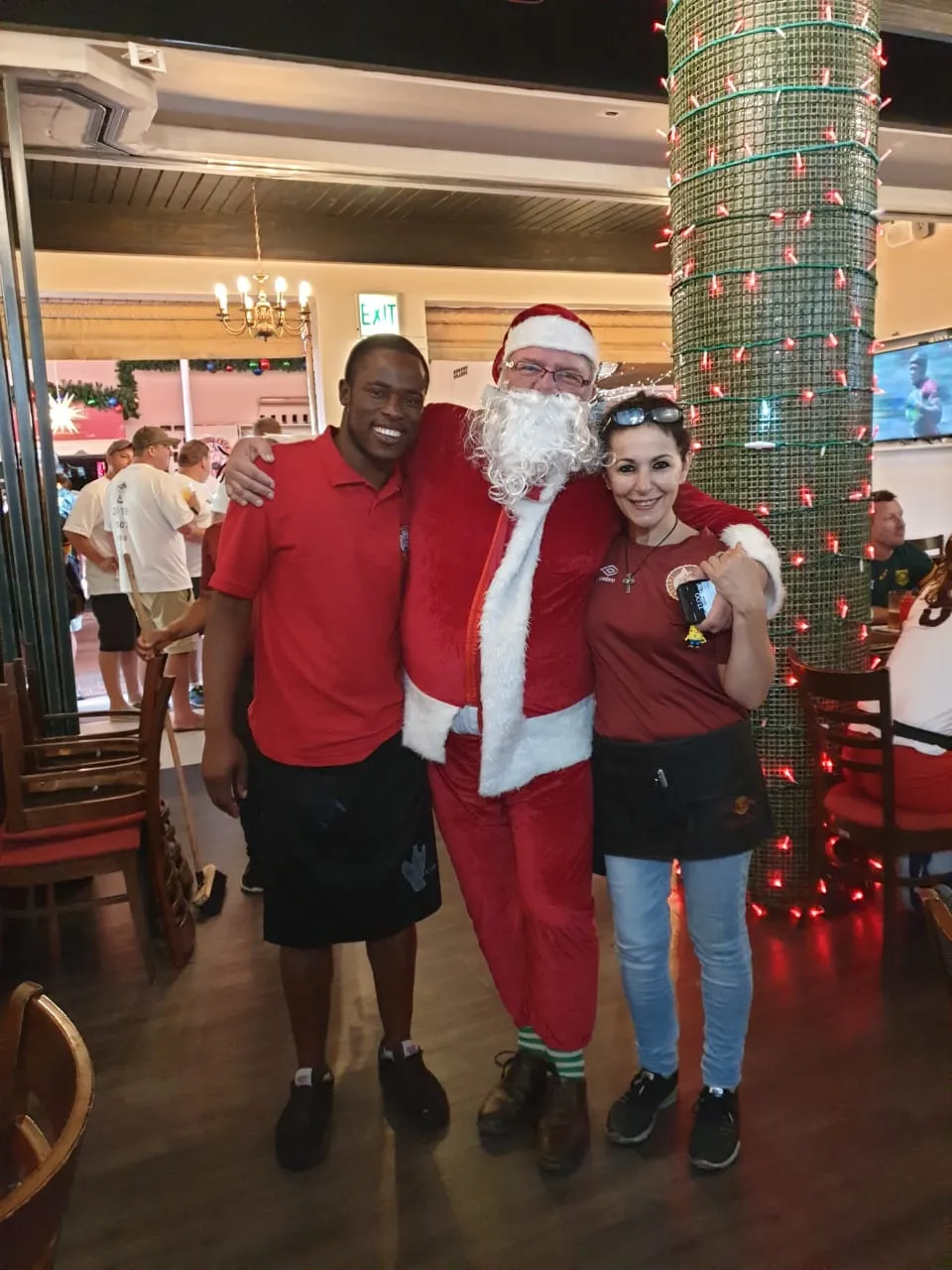 Guests in fancy dress for the Cape Town Sevens
