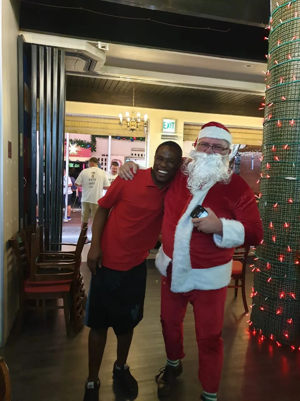 Guests in fancy dress for the Cape Town Sevens